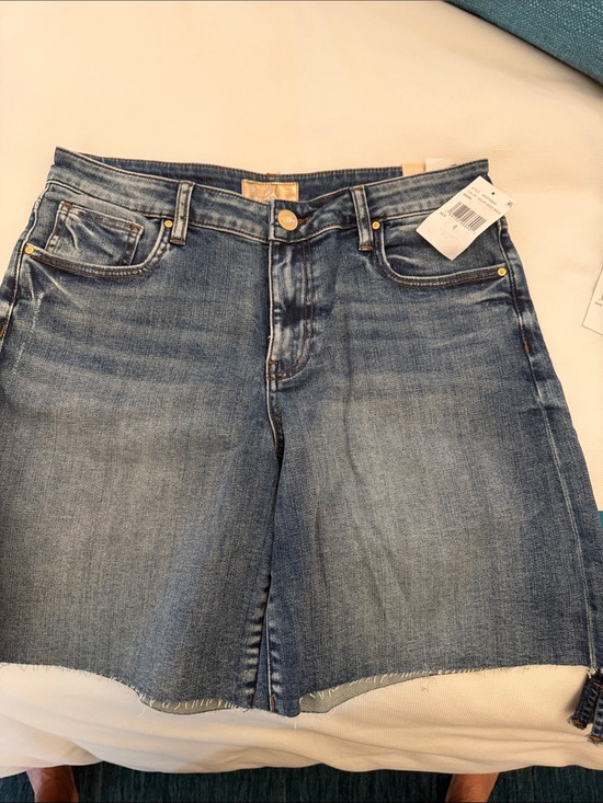 Kut from the Kloth Pants - Kut from the Kloth Faded Blue Denim Cutoff Shorts